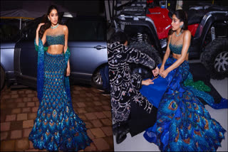 Anant Ambani-Radhika Merchant Sangeet: Janhvi Kapoor's Beau Shikhar Pahariya Fixes Her Lehenga Before Dance Performance