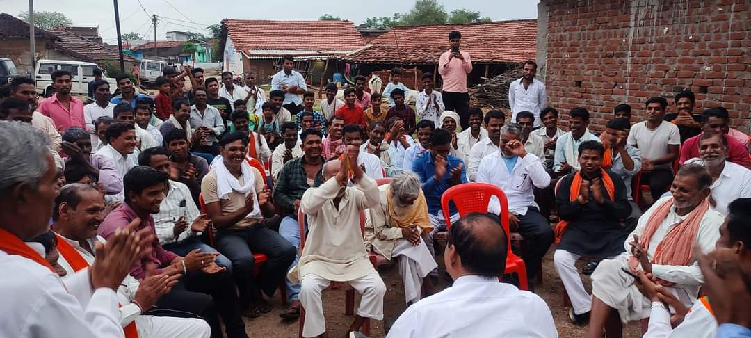 People leave village for animals