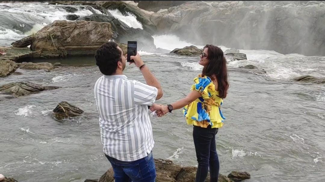 Beautiful View Of Bhedaghat