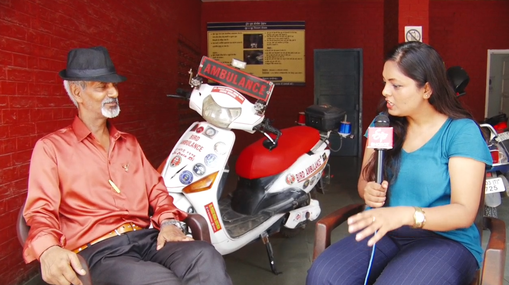Chandigarh Bird Man Dr Prince Mehra aka Manjeet Singh runs a bird ambulance to save the lives of birds name in India Book of Records