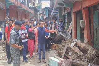 जयराम ठाकुर ने आपदा प्रभावित क्षेत्रों का किया दौरा