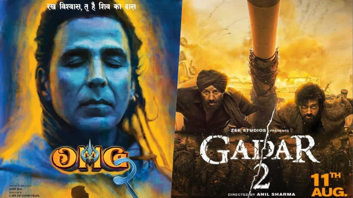 OMG 2 vs Gadar 2: Pre-booking hints Sunny Deol starrer aiming at staggering opening day, Akshay Kumar's film trails behind