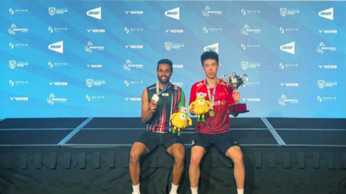 Australian Open  Australian Open Badminton  Prannoy loses final against Weng Hong Yang  HS Prannoy loses final against Weng Hong Yang  HS Prannoy  Weng Hong Yang  ഓസ്‌ട്രേലിയന്‍ ഓപ്പണ്‍  ഓസ്‌ട്രേലിയന്‍ ഓപ്പണ്‍ ബാഡ്‌മിന്‍റണ്‍  എച്ച്‌എസ്‌ പ്രണോയ്‌  വെങ് ഹോങ് യാങ്