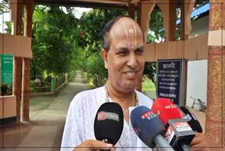 SATRADHIKAR PITAMBAR DEVA GOSWAMI REACTS ON price hike of Essential commodity