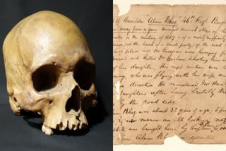 alam beg skull reached india