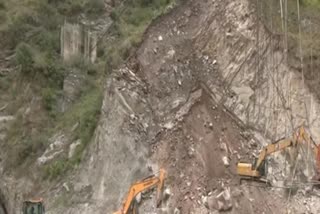 landslide on Jammu Srinagar National Highway