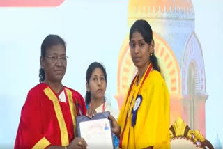 President Droupadi Murmu at University of Madras convocation