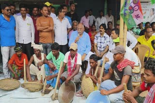 TMC Sit in Protest