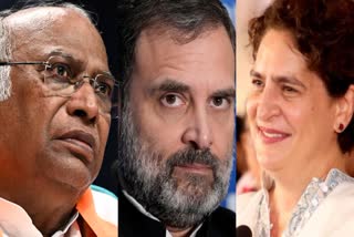 Kharge, Rahul and Priyanka