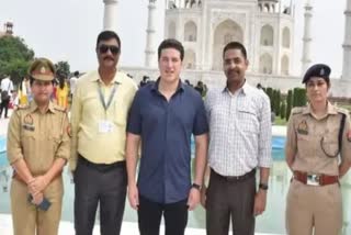 Mexico Governor Taj Mahal Visit