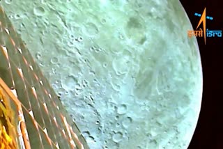 Moon as seen from Chandrayaan 3