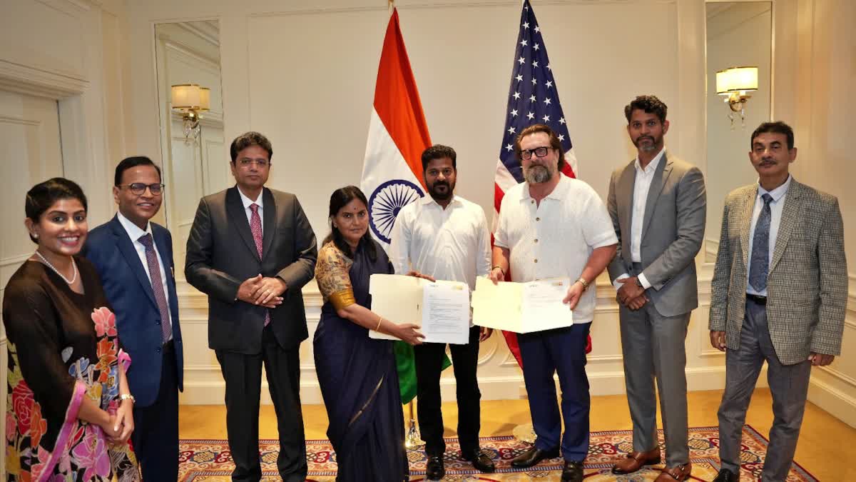 CM Revanth America Tour Aiming Investments