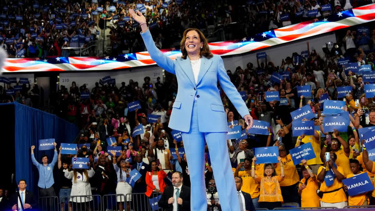 Kamala Harris Is Now Democratic Presidential Nominee, Will Face off