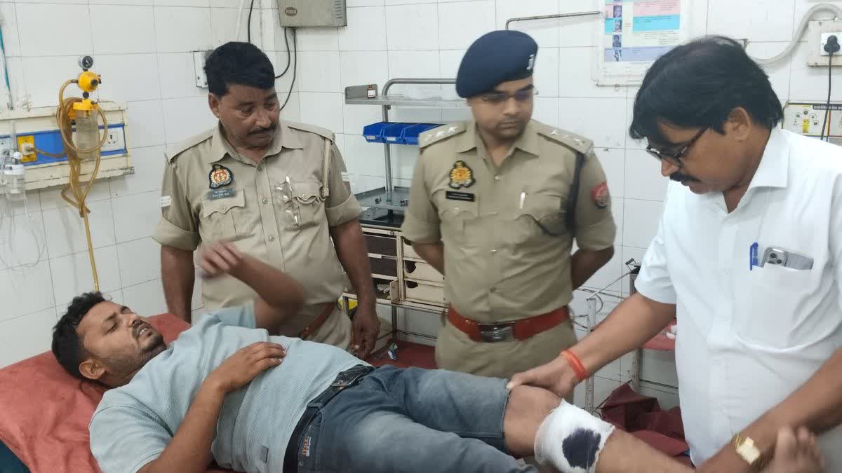 miscreant injured in Jaunpur police encounter in uttar pradesh hindi news