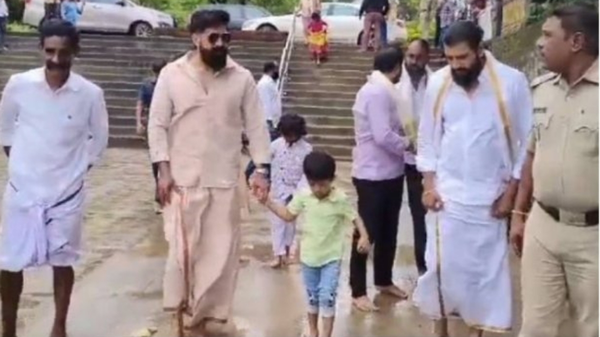 Yash Radhika visits Surya Temple