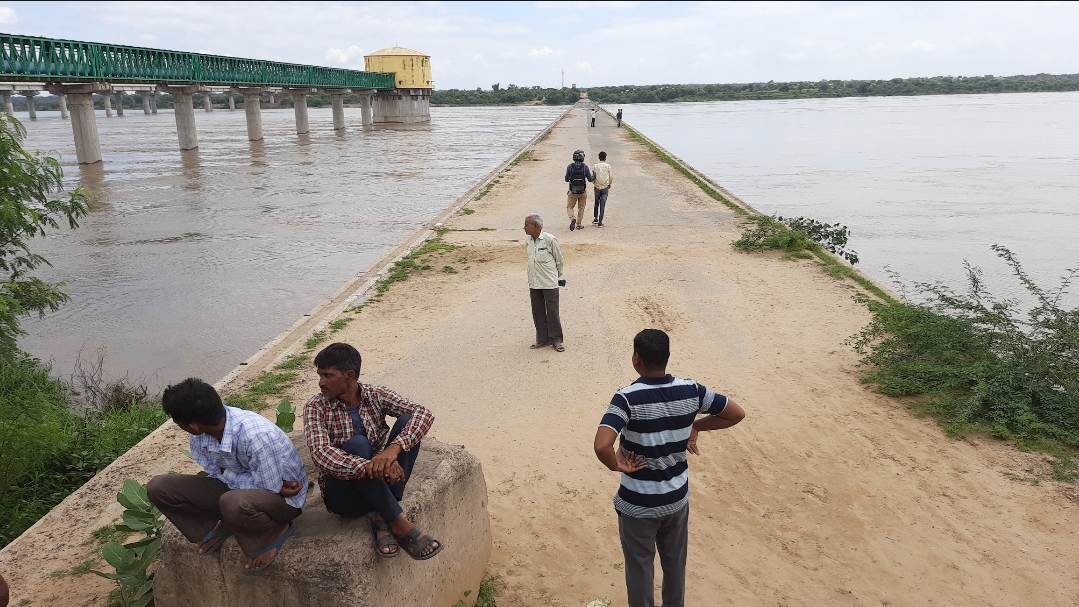 CHAMBAL RIVER WATER LEVEL INCREASED