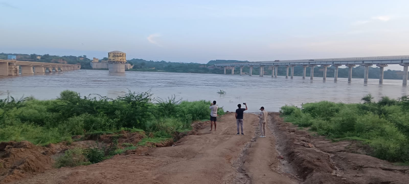 MORENA CHAMBAL NEAR DANGER MARK