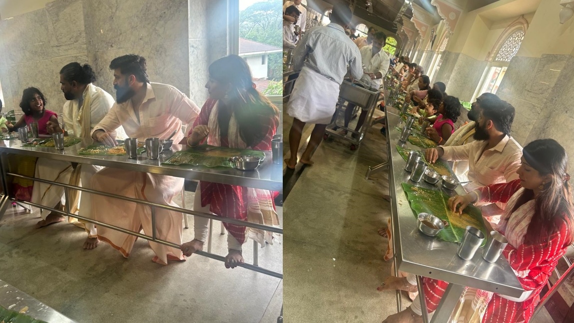 Yash And Radhika Pandit Visit Temple With Toxic Producer Amid Filming Delays - Pics Inside