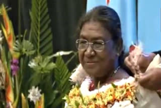 During her visit to Fiji, president Droupadi Murmu was awarded the Companion of the Order of Fiji, the country's highest civilian honour. She highlighted the strong ties between India and Fiji and expressed India's commitment to partnering with Fiji for mutual development.