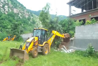 encroachments removed from silisedh