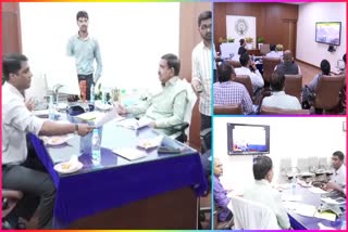 Minister_Narayana_Video_Conference_with_Municipal_Commissioners