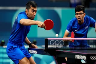 INDIAN MENS TABLE TENNIS TEAM