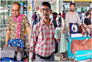 Indians, Bangladeshi Nationals in Kolkata Airport