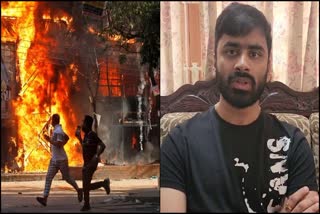 Riot-hit Bangladesh And student who came to India