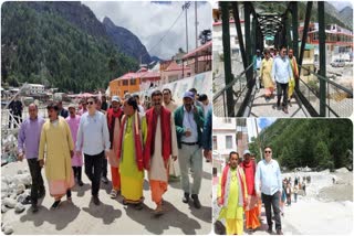 DM Meharban Singh Bisht reached Gangotri Dham