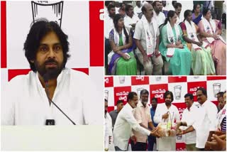 Five YCP Corporators joined Janasena Party