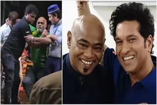 former player team india Vinod Kambli health deterioration video viral in social media, fans urges Sachin Tendulkar for help