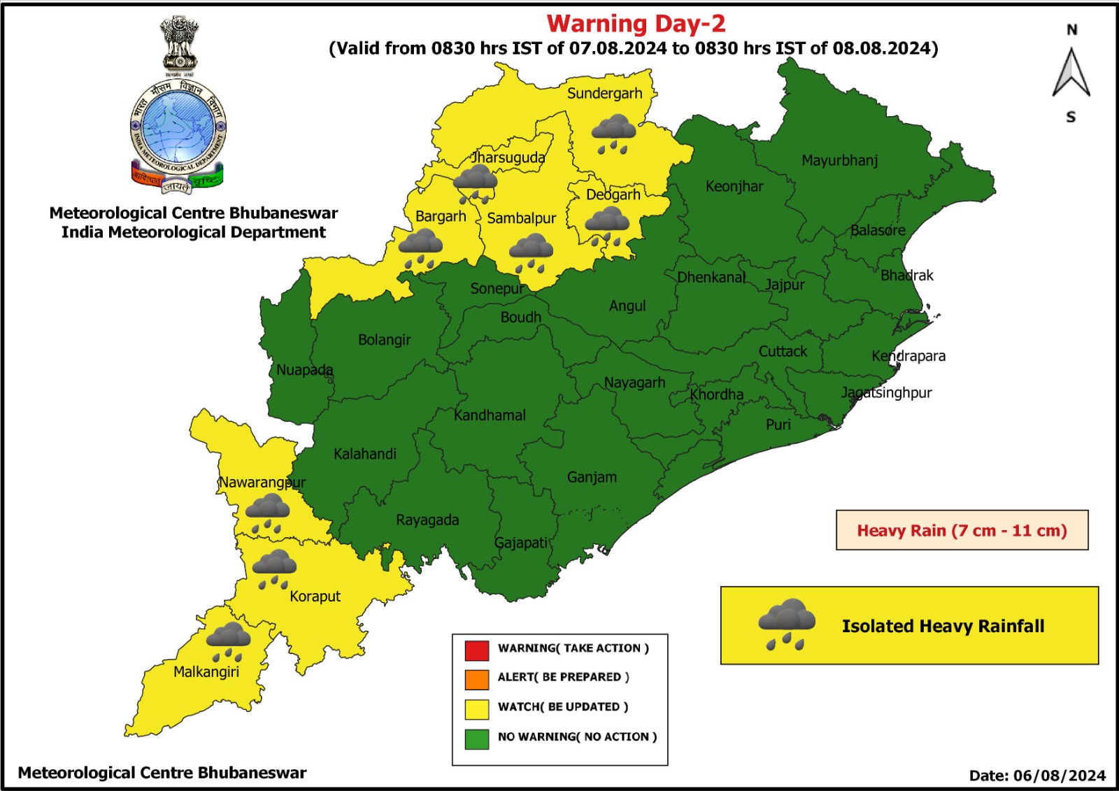 HEAVY RAIN IN ODISHA