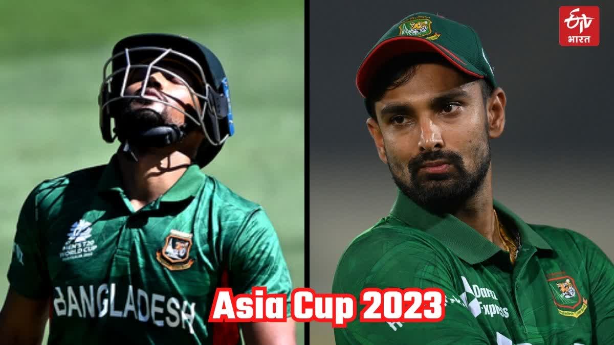 Nazmul Hossain Shanto injured Liton Das Replacing Him in Asia Cup 2023