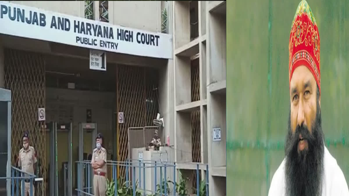 Hearing in the Punjab-Haryana High Court today on the petition of Ram Rahim nominated in the blasphemy case