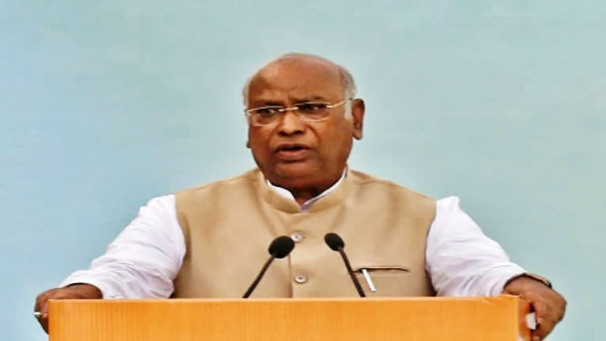 INDIA bloc making BJP nervous, 'India-Bharat' issue being raised to mislead people: Kharge