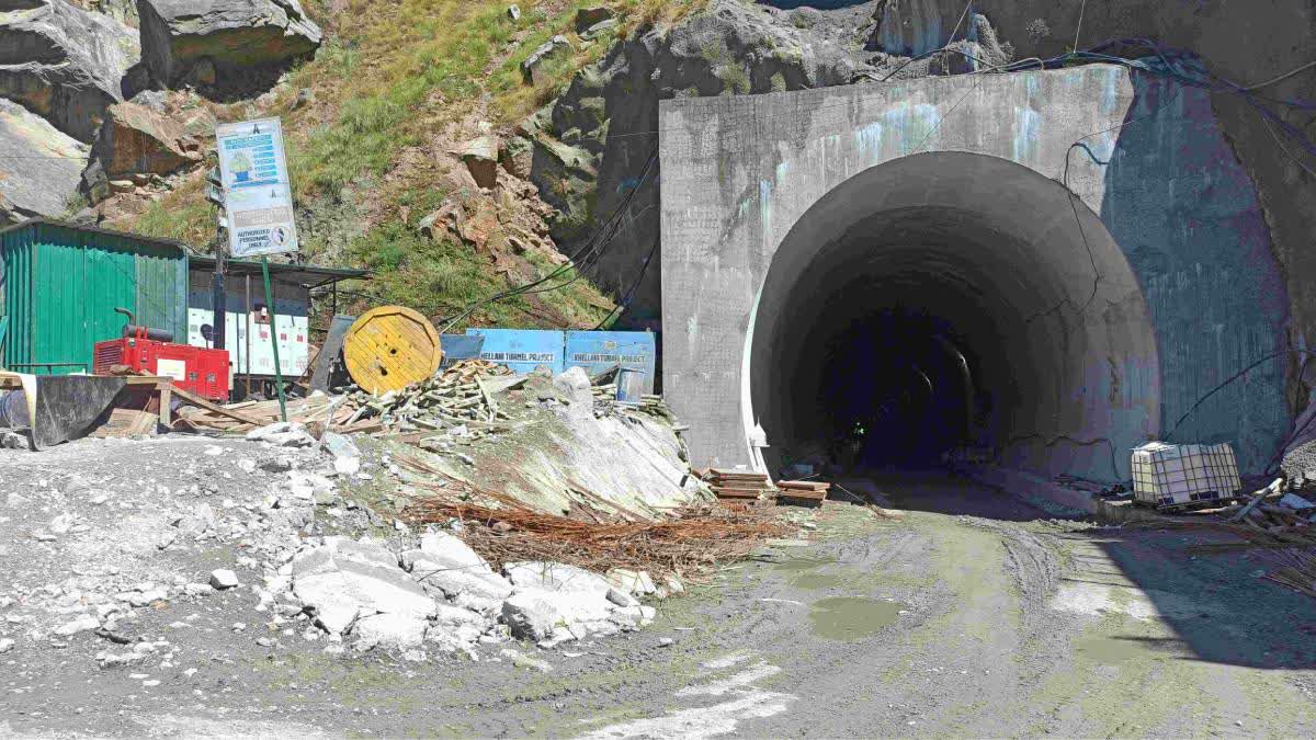 بٹوٹ کشتواڑ قومی شاہراہ پر تعمیر کی جانے والی کھلینی ٹنل کا ٹیوب 1 مکمل