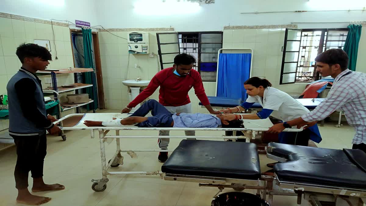 समस्तीपुर सड़क हादसे में छात्र घायल