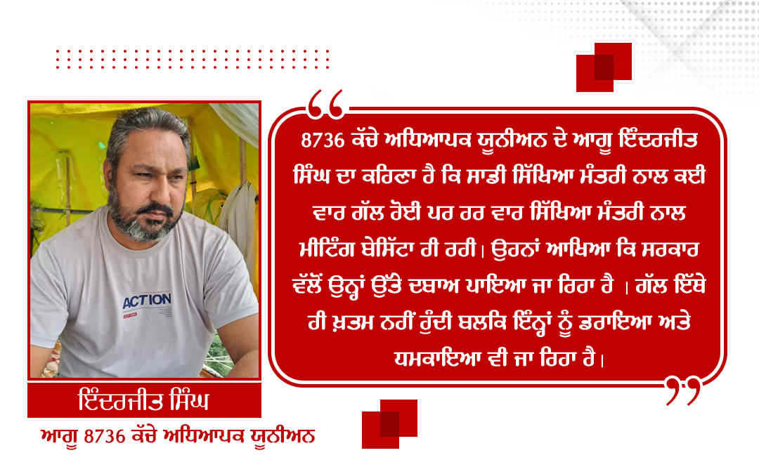 Chief Minister Bhagwant Mann announced to increase the salary of teachers but the teachers are not satisfied