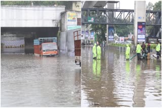 Heavy rain in Hyderabad