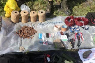 explosives recovered in Palamu