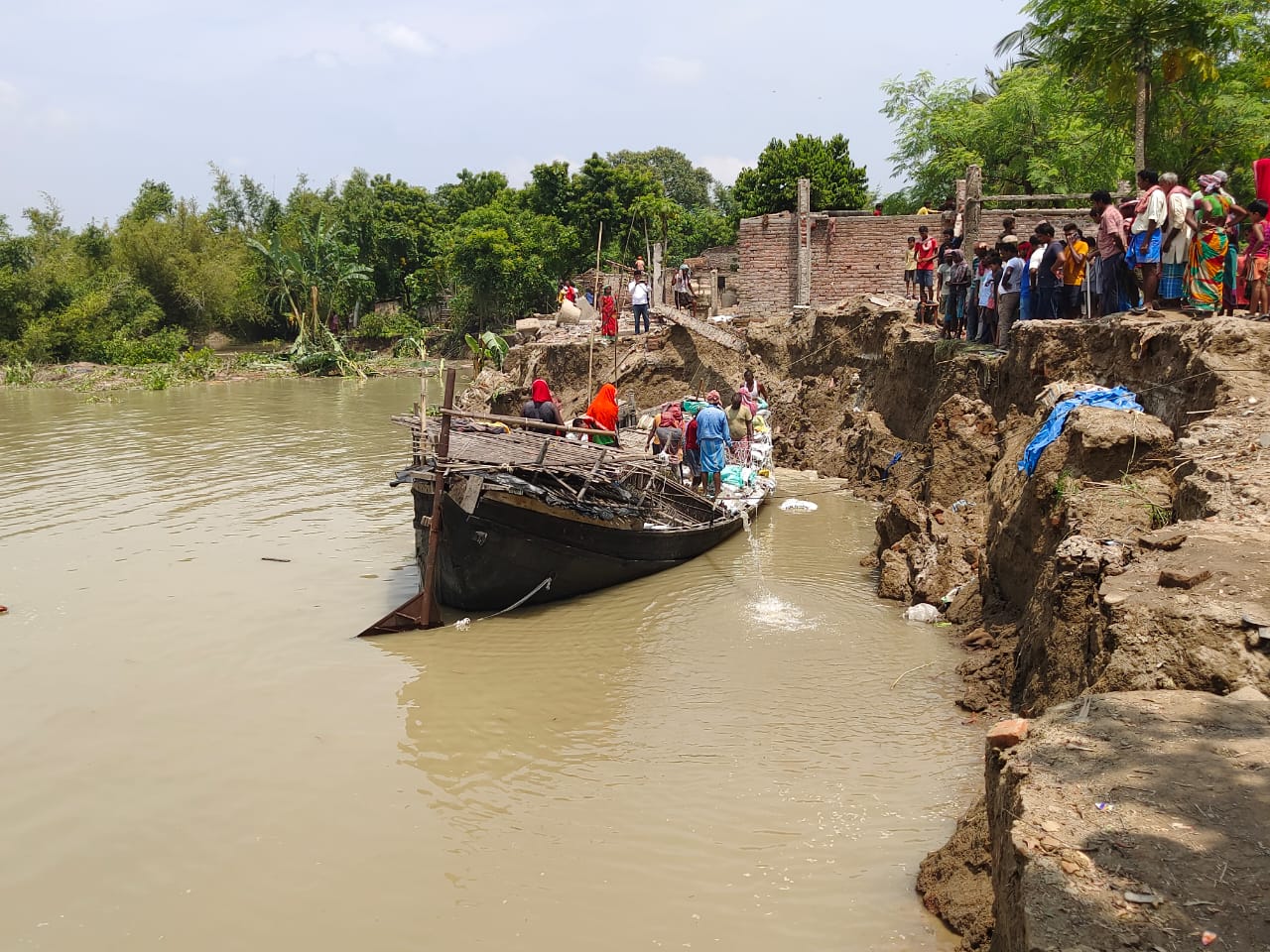 Ganga Erosion in Malda