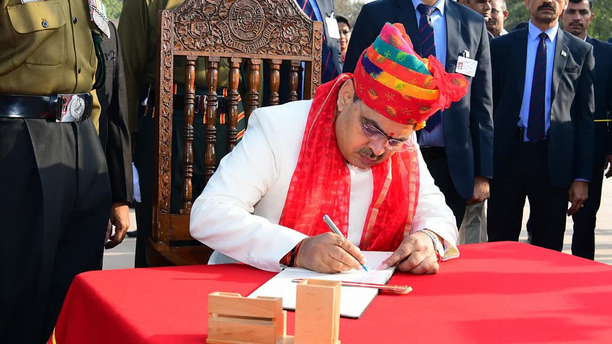 Rajasthan  Chief Minister Bhajanlal Sharma