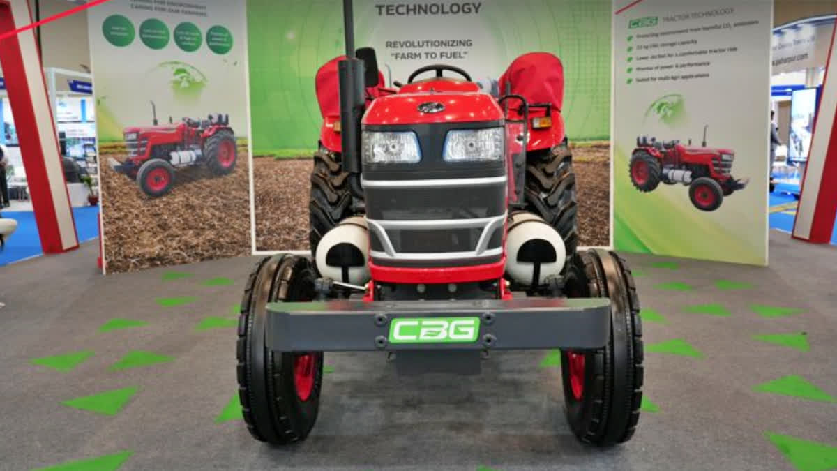 BIOGAS POWERED CBG TRACTOR  MAHINDRA TRACTOR PRICE  NEW MAHINDRA TRACTOR  MAHINDRA TRACTOR NEWS