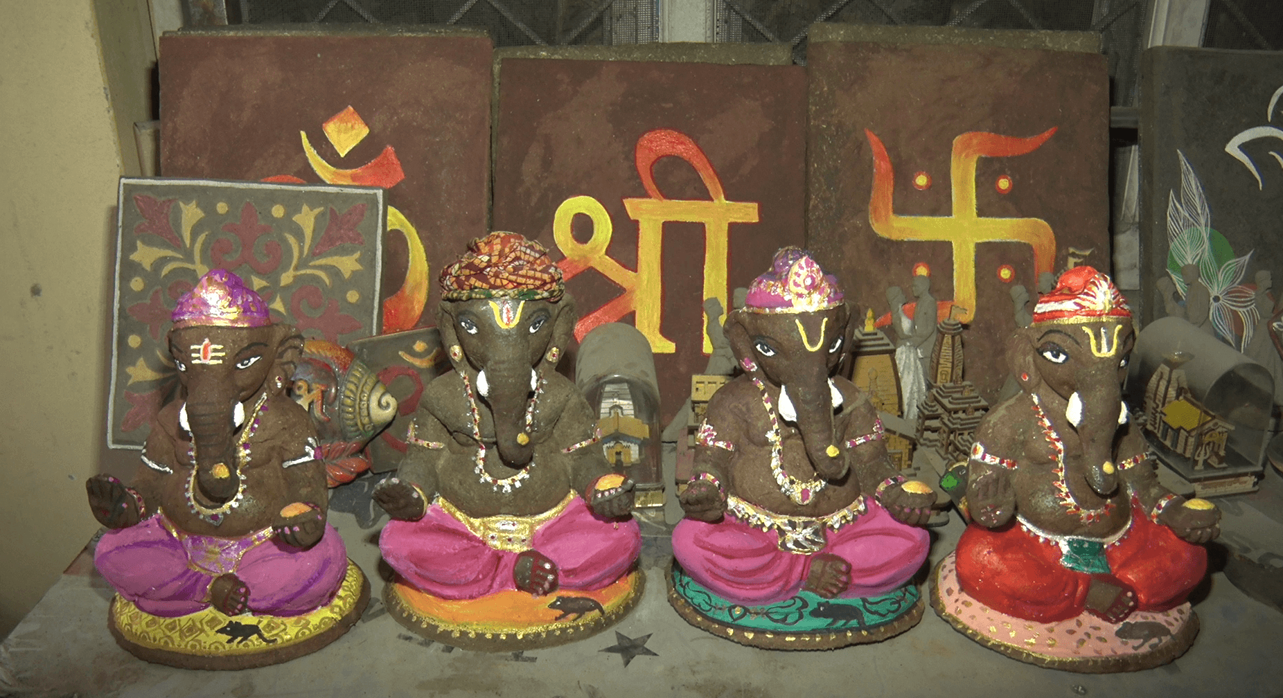 Ganesh Idols Made From Cow Dung In Huge Demand In Dehradun