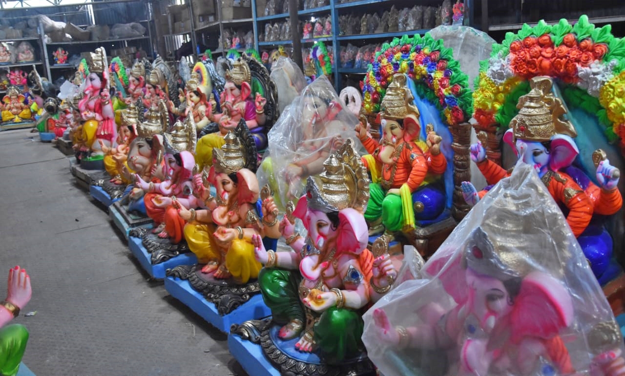 Different style of Ganesha idols