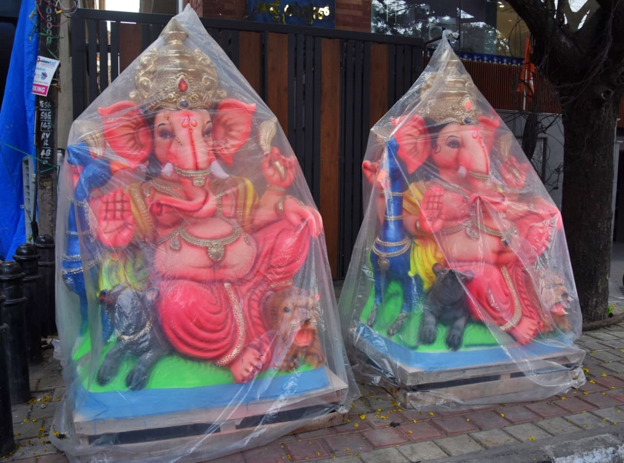 Different style of Ganesha idols