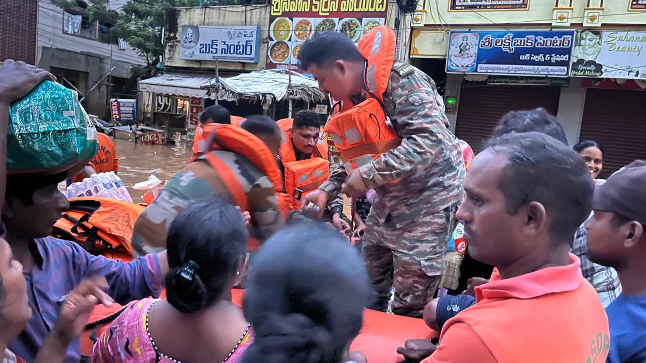 Indian Army at Budameru