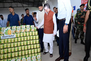 Jharkhand Governor visited the jackfruit processing unit in Khunti