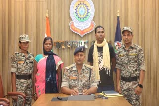 NARAYANPUR NAXAL COMMANDER WITH REWARD OF RS 5 LAKH SURRENDERED ALONG WITH HIS WIFE