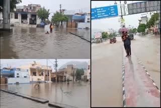 HEAVY RAIN IN AJMER